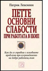 Петте основни слабости при работа в екип
