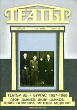 Театър, 2003/брой 1-2 - Театър АБ - Бургас