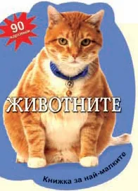 Книжка за най-малките: Животните с 90 картинки