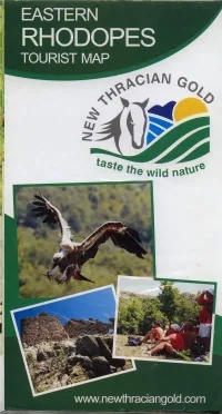 Eastern Rhodopes. Tourist Map