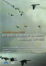 Mid-winter numbers of waterbirds in Bulgaria (1977-2001)
