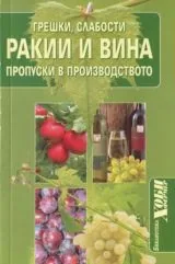 Грешки, слабости ракии и вина - Пропуски в производството