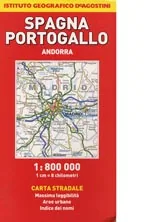 Карта: Испания и Португалия / Spagna, Portogallo