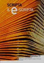 Scripta & e-Scripta, Vol. 21