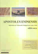 Apostolus Eninensis. Bibliothecae Nationalis Bulgaricae codex 1144