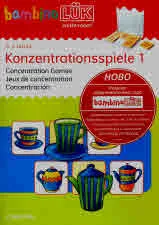 Konzentrationsspiele 1 (Игри за концентрация) - Книжка към Интерактивна учебна система за деца от 2 до 6 години