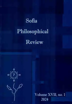 Sofia Philosophical Review, vol. XVII, №1, 2024