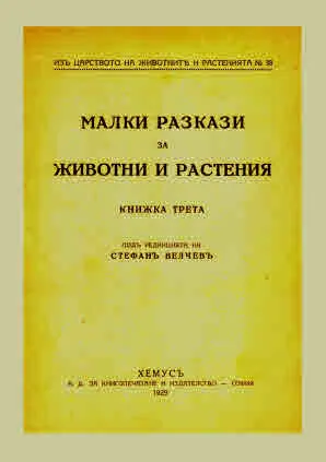 Малки разкази за животни и растения, книжка трета - фототипно издание