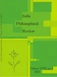 Sofia Philosophical Review, vol. XVIII, №1, 2025
