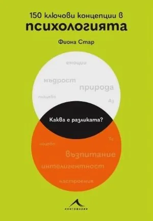 Каква е разликата: 150 ключови концепции в психологията
