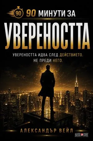 90 минути за увереността. Увереността идва след действието, не и преди него