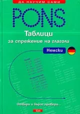 Таблици за спрежение на глаголи - Немски